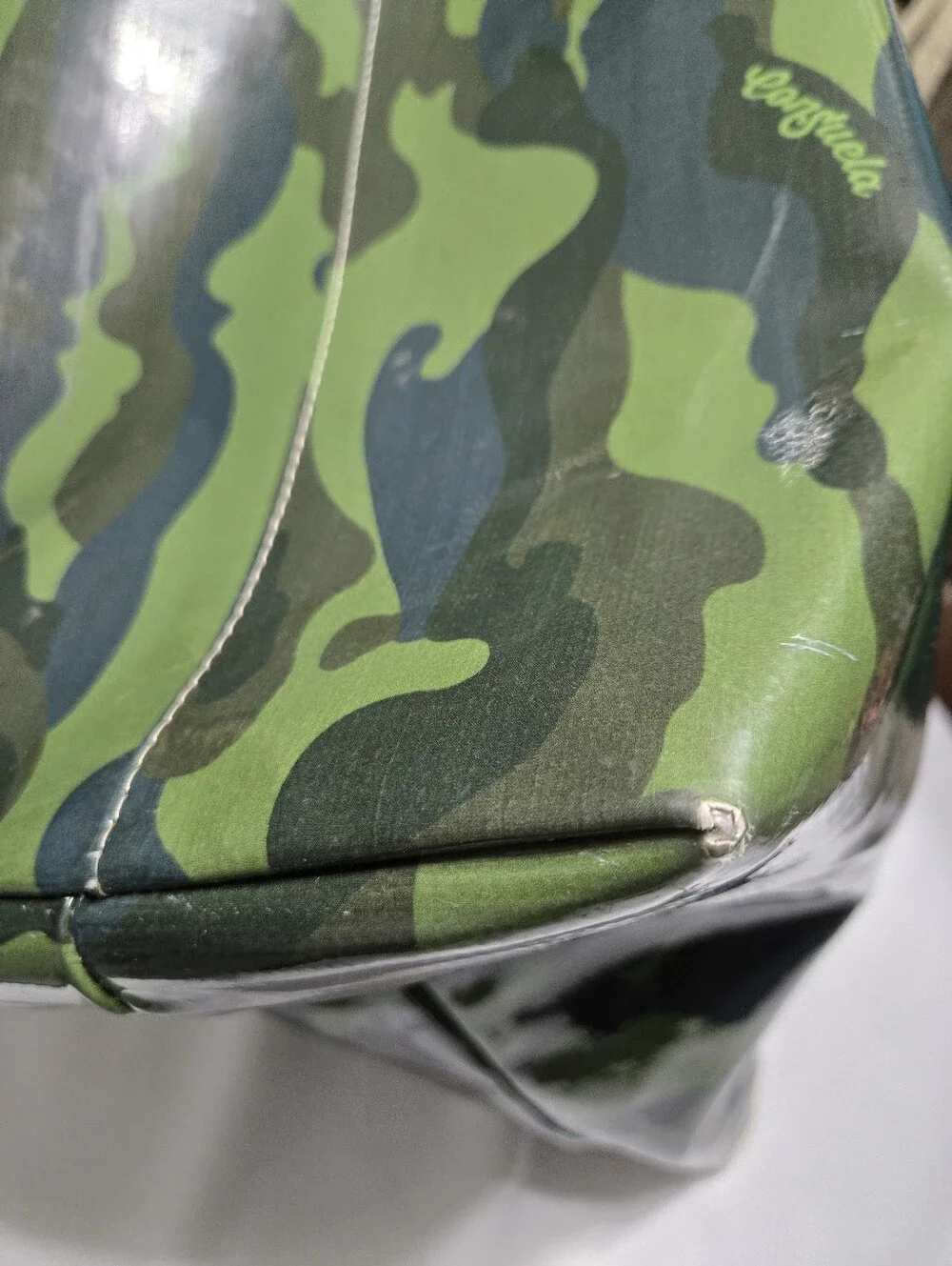Consuela Camo Legacy Tote Bag Floral Leopard Pockets Zipper